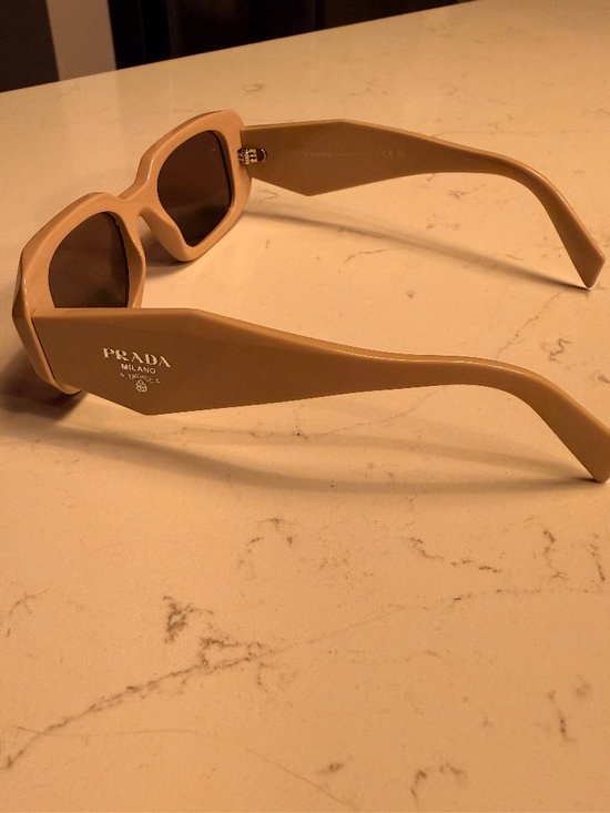 Prada PR 17WS Powder Sunglasses Purple Brown Lens main image 9
